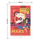 Hattan Art Poster Mars / HP-00066 LL size (90cm x 134cm)