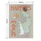 Hattan Art Poster Harper's Magazine March / HP-00105 L size (64cm x 90cm)