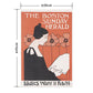 Hattan Art Poster The Boston Sunday herald / HP-00112 S size (30cm x 45cm)