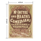 Hattan Art Poster Comedians the epitome of vaudeville / HP-00118 S size (32cm x 45cm)