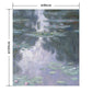 Hattan Art Poster Monet Water Lilies / HP-00133 LL size (90cm x 104cm)