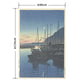 Hattan Art Poster Morning of Beppu / HP-00160 LL size (90cm x 134cm)