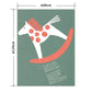 Hattan Art Poster It’s hard to know where our love is leading/HP-00317 LL size (90cm x 120cm)