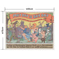 Hattan Art Poster May day is jay day / HP-00360 L size (90cm x 70cm)