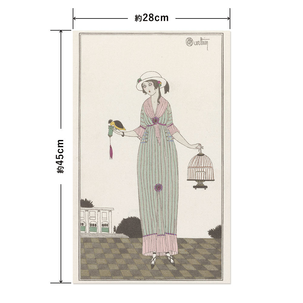 Hattan Art Poster ハッタンアートポスター Robe de linon / HP-00363 Sサイズ(28cm×45cm)