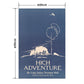 Hattan Art Poster High Adventure / HP-00375 L size (60cm x 90cm)