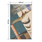 Hattan Art Poster The Swallows (Diving) Design for postcard / HP-00391 M size (45cm x 72cm)