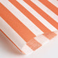 Peelable patchwork wallpaper Hattan Halloween Hattan Halloween Stripe 04 Orange x White HAL-STP-04