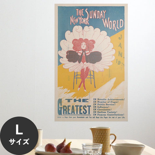 Hattan Art Poster ハッタンアートポスター The New York Sunday World Jan 19th / HP-00062 Lサイズ(56cm×90cm)