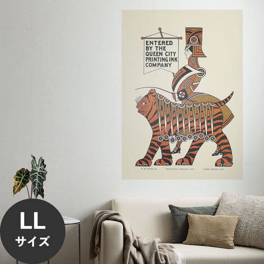 Hattan Art Poster ハッタンアートポスター Queen City Ink, Ad. 10 / HP-00076 LLサイズ(90cm×126cm)