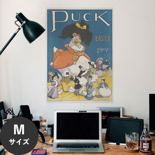 Hattan Art Poster ハッタンアートポスター Puck Easter / HP-00110 Mサイズ(45cm×64cm)