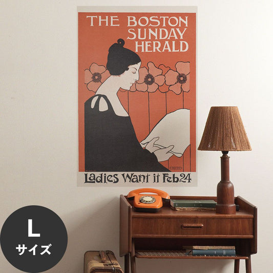 Hattan Art Poster ハッタンアートポスター The Boston Sunday herald / HP-00112 Lサイズ(60cm×90cm)