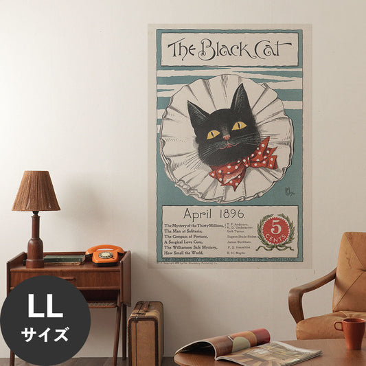 Hattan Art Poster ハッタンアートポスター The black cat, April 1896 / HP-00243 LLサイズ(90cm×134cm)