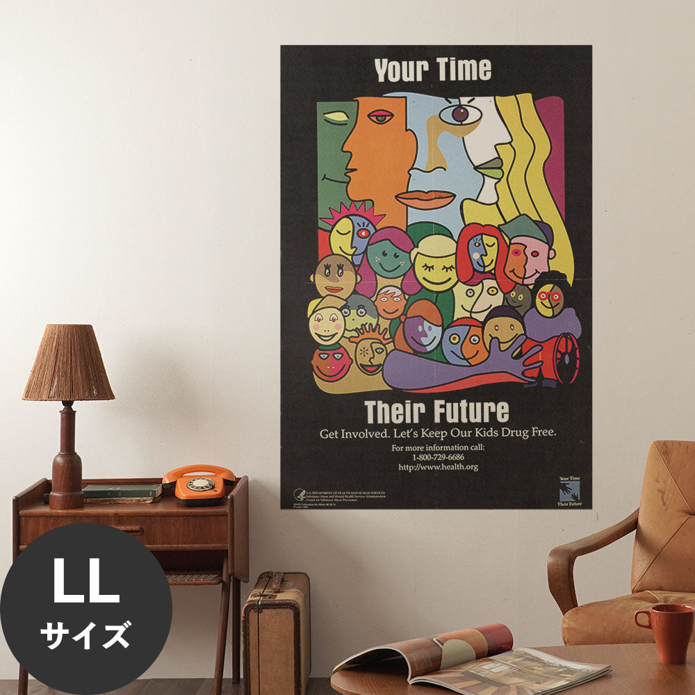 Hattan Art Poster ハッタンアートポスター Your time, their future / HP-00318 LLサイズ(90cm×134cm)