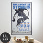 Hattan Art Poster ハッタンアートポスター The enemy is syphilis / HP-00320 LLサイズ(90cm×144cm)