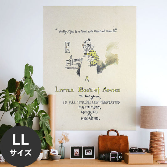 Hattan Art Poster ハッタンアートポスター Matrimonial advice pl02 / HP-00392 LLサイズ(90cm×120cm)