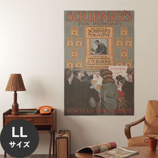 Hattan Art Poster ハッタンアートポスター Scribner’s for February / HP-00406 LLサイズ(90cm×134cm)