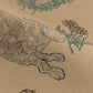 Peelable Wallpaper Non-Adhesive Type WALLTZ Mon lapin Oak Sand NWZ-MLOS (49cm×2.5m size)