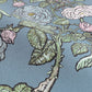 Peelable Wallpaper Non-adhesive Type WALLTZ ma.macaron Romance Smoke Blue NWZ-ROSB (49cm×3m size)