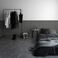 [Sample] Peelable wallpaper, sticker type Room No.0 Lower wall sheet Batten Wall TRN-LWS10 Charcoal gray