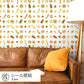 Peelable wallpaper, sticker type, WALLTZ Yusuke Iwatani Tempura, White, TWZ-TPWH (49cm x 3.3m size)