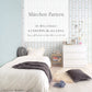 Peelable wallpaper sticker type Mon Sucrier fairy tale pattern classic stripe (49cm x 2.5m size) TMS-CS01 Hansel