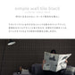Sample Peelable wallpaper sticker type Room No.0 Simple wall tile TRN-WTB01 tile01 Black