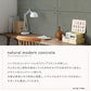 Peelable Wallpaper Sticker Type SLOW TiME Natural Modern Concrete (49cm x 2.5m Size) TST-MC02 Gray