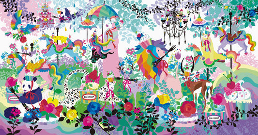 Peelable Mural Wallpaper, Nori-Non Wallpaper, WALLTZ Kayo Horaguchi Sweet Rain Sound, NWZ-SWRS