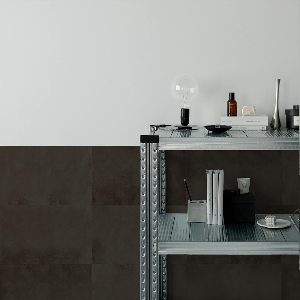 Wallpaper that can be applied like a masking tape EASY WALL TAPE Room No.0 Slate Tile (23cm x 6m size) ERN02 Bronze