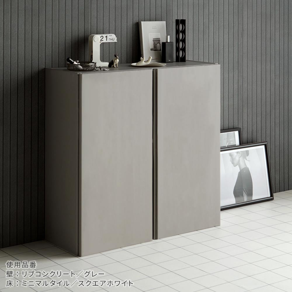 Wallpaper that can be applied like a masking tape EASY WALL TAPE Easy Wall Tape Room No.0 Monotone (23cm x 6m size) ERN10 Ash Gray