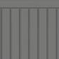 [Sample] Peelable wallpaper, sticker type Room No.0 Lower wall sheet Slat wall TRN-LWS07 Charcoal gray