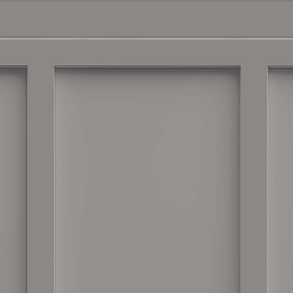 [Sample] Peelable wallpaper, sticker type Room No.0 Lower wall sheet Batten Wall TRN-LWS09 Deep gray