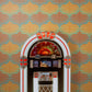 Peelable wallpaper, Retrotore retro revival wallpaper (49cm x 3m size) NRT-RV09 Groovy Wave