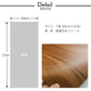 Removable wallpaper sticker type Retrotore Wall (49cm x 2.5m size) TRT-RW02 rib wood / Dark