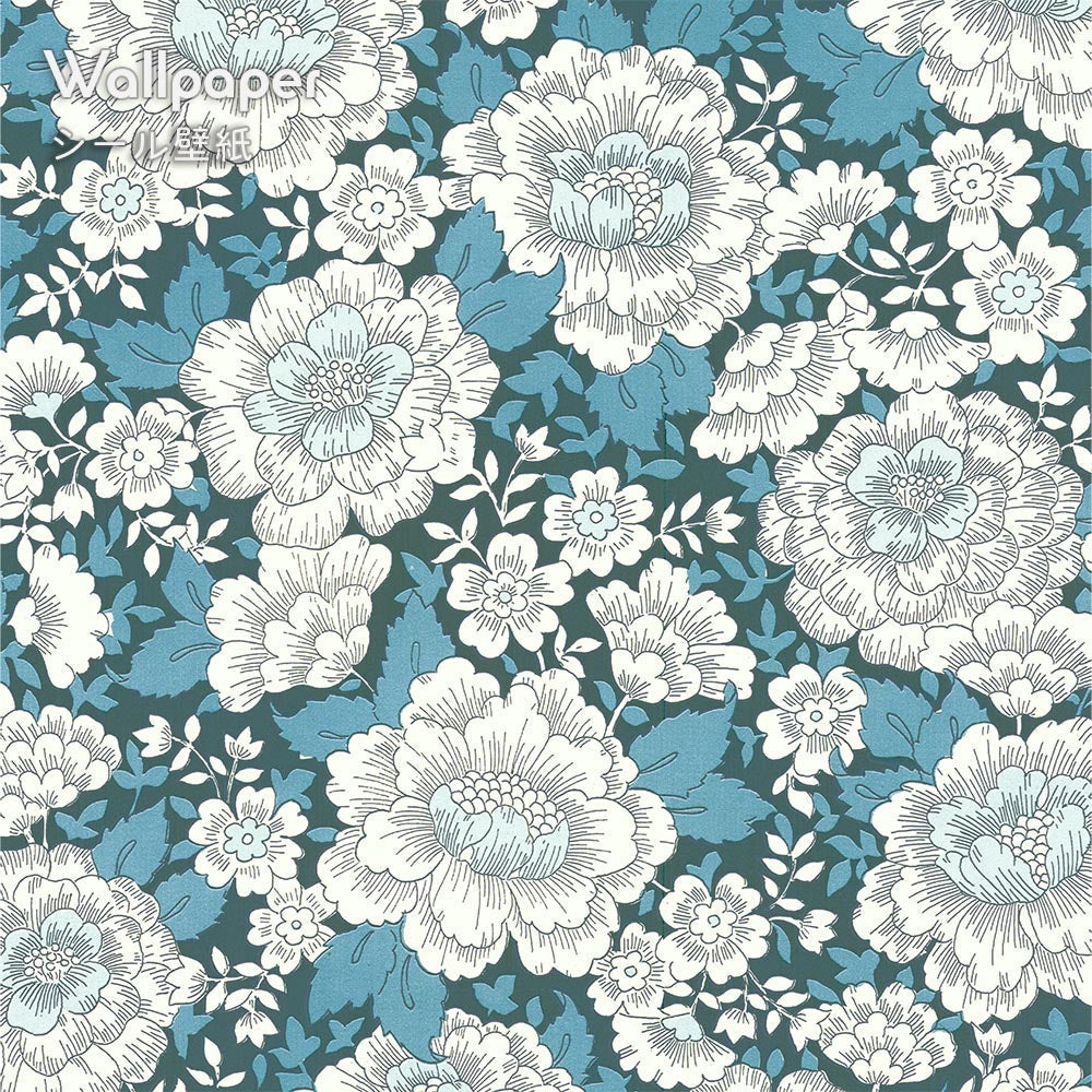 [Sample] Peelable wallpaper sticker type Retrotore Re Vintage Wallpaper TRT-VW27 Eden
