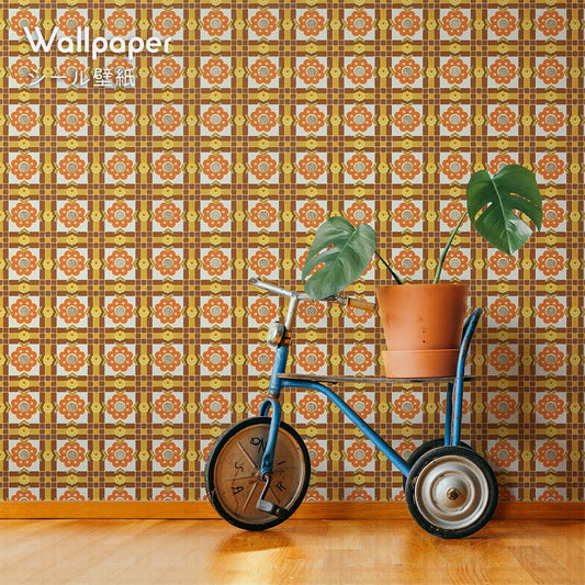 Peelable wallpaper sticker type Retrotore Re Vintage Wallpaper (49cm x 2.5m size) TRT-VW31 Mother Goose