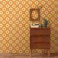 Peelable wallpaper, no-adhesive type, Retrotore Re Vintage Wall Paper (49cm x 2.5m size) NRT-VW25 Polka