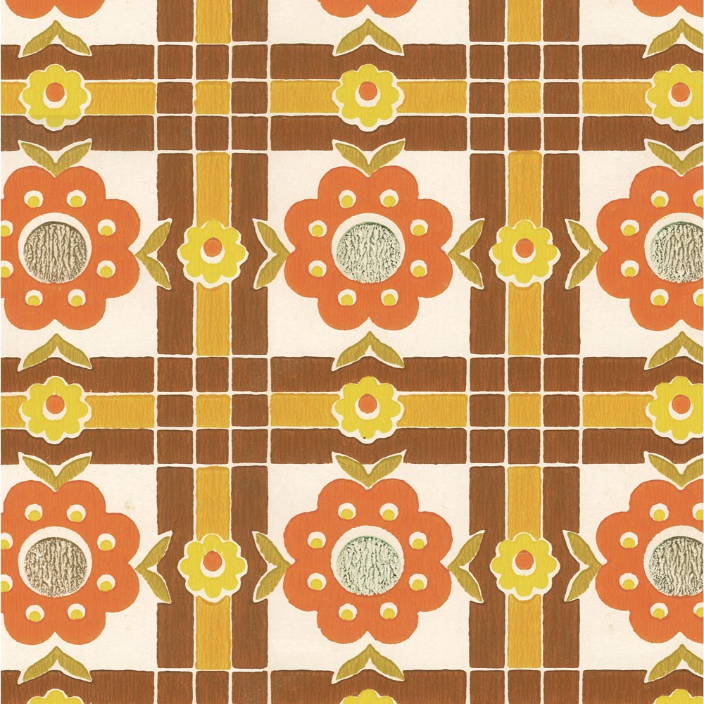 [Sample] Peelable wallpaper, no adhesive type Retrotore Re Vintage Wallpaper NRT-VW31 Mother Goose