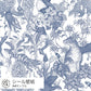 [Sample] Removable Wallpaper Sticker Type WALLTZ Murayama Tomoaki Tropical Rainforest Blue TWZ-TFBL