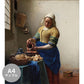 [Sample] Peelable wall mural, no glue, Vermeer, The Milkmaid