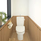 Peelable wallpaper, sticker type SLOW TiME Lower Wall Sheet, Batten Wall TST-LWS02, Medium
