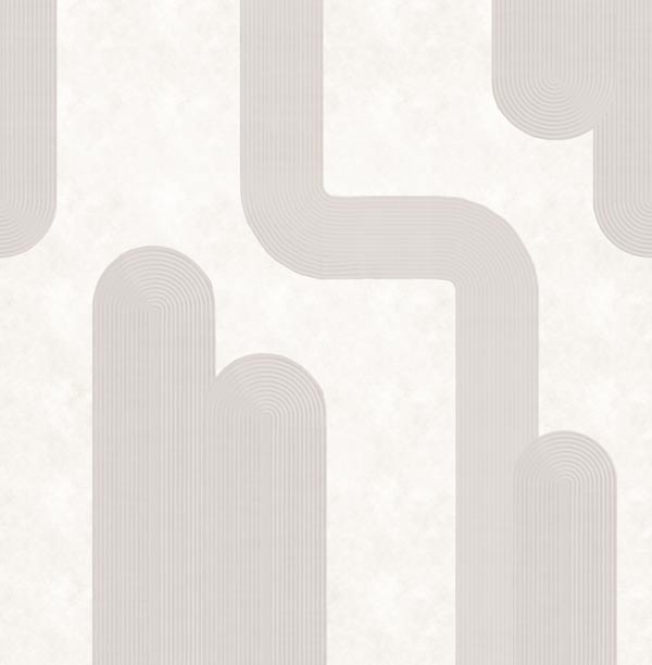 Peelable Mural Wallpaper - No-Glue SLOW TiME Texture Art NST-TA02 Ash Cherry White Base