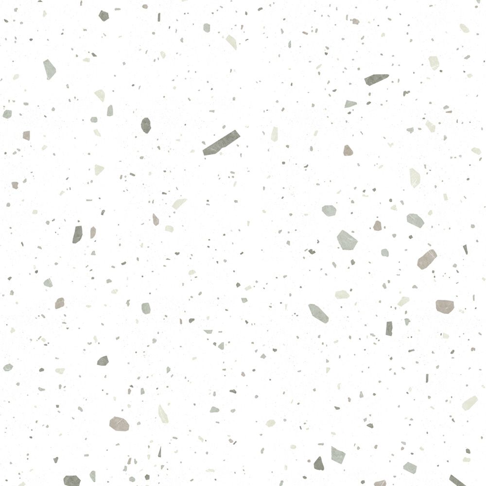 Peelable Wallpaper Sticker Type SLOW TiME Terrazzo (49cm x 2.5m Size) TST-TZ03 Green