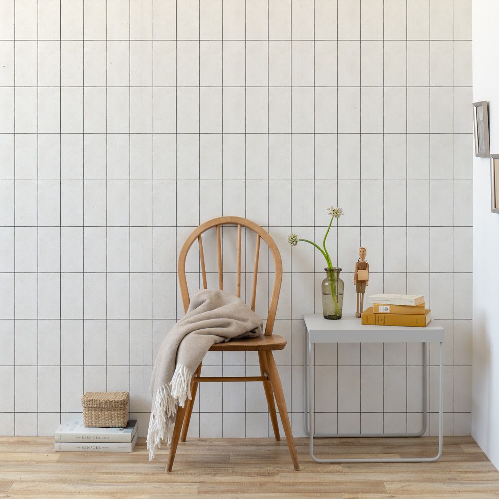 [Sample] Peelable wallpaper sticker type SLOW TiME natural wall tile TST-WT04 tile04