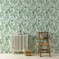 [Sample] Removable Wallpaper Sticker Type WALLTZ Murayama Tomoaki Tropical Rainforest Green TWZ-TFGR