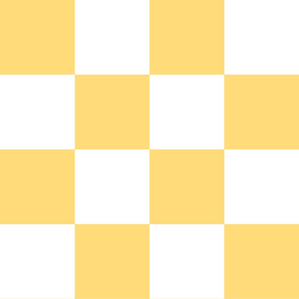 Peelable wallpaper, no adhesive, What's poppin? Checker, L (49cm x 3m size), cream