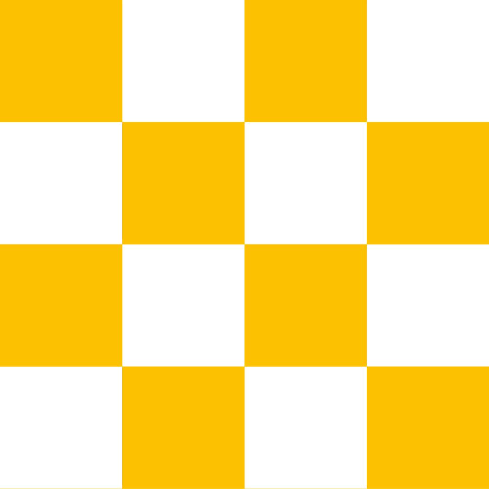 Peelable wallpaper, no adhesive, What's poppin? Checker, L (49cm x 2.5m size), Chrome Yellow