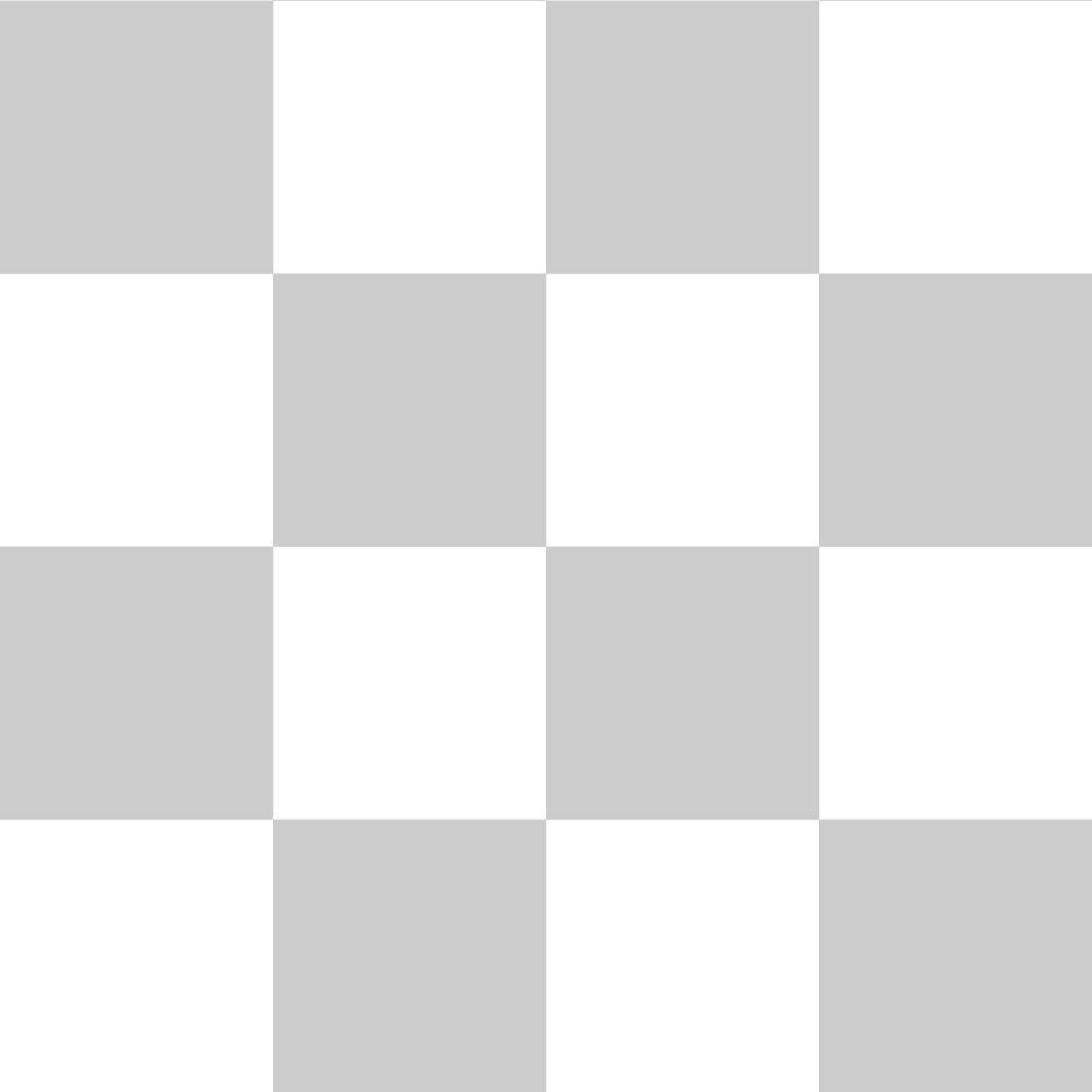 Peelable wallpaper, no adhesive, What's poppin? Checker, L (49cm x 2.5m size), grey