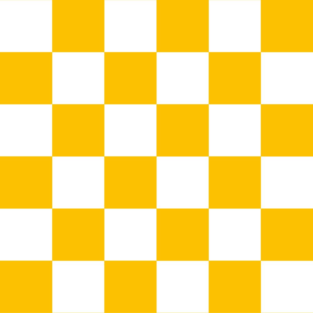 Peelable wallpaper, no adhesive, What's poppin? Checker, M (49cm x 3m size), Chrome Yellow